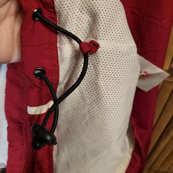 Adidas Men's Vintage 90's Windbreaker Jacket Arkansas Razorbacks Size Large - Picture 7 of 11